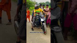 Bacchon ka pyar ❤️ rider z900 pyar motovlog trending shots [upl. by Ulane]