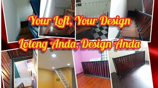 Contoh Design Loteng  Loft Design [upl. by Bergren]