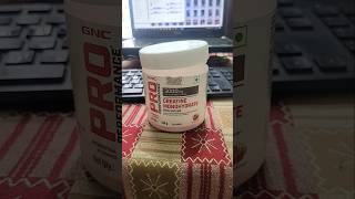 GNC creatine monohydrate  After use of 1 month  micronized creatine Monohydrate [upl. by Allenad77]