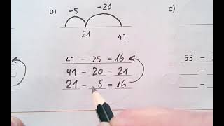 wwwelementarschuleonlinede  MiniMax Kl 2  ZR B S 66 S 51 Subtraktion mit Zehnerübergang [upl. by Jahdai]