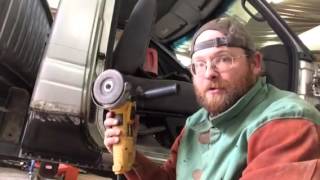 2002 Dodge 2500 Cab Corner and Rocker Panel Replacement Part 6 [upl. by Jones339]