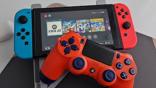 How to Use a PS4 Controller on MODDED Nintendo Switch [upl. by Retsila]