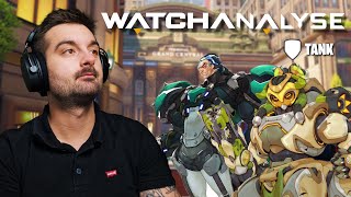 LES BASES DU GAMEPLAY TANK WATCHANALYSE 4  Overwatch Fr [upl. by Ahsaeit]