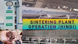 Sintering process  Sinter  Bhilai steel plant  Agglomeration  Metallurgy  The iconic  Hindi [upl. by Tarryn740]