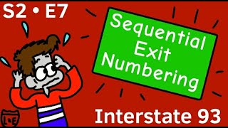 Interstate 93 Beware of Sequential Exit Numbering [upl. by Drapehs401]