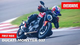 2021 Ducati Monster 937 review  pocket monster  OVERDRIVE [upl. by Nnyltak263]