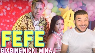 FEFE  6ix9ine ft Nicki Minaj  THE CHEMISTRY IS REAL  OFFICIAL VIDEO REACTION [upl. by Bevvy]