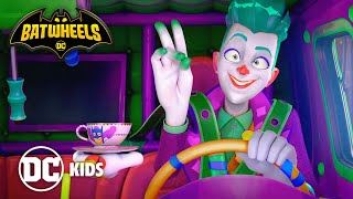 The Joker amp Prank BEST Moments 🤡  Batwheels  dckids [upl. by Odnomra]