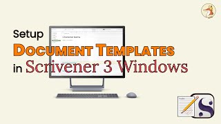 Scrivener 3 Tutorial Setup Templates Sheets Folder Windows [upl. by Inalaehon639]