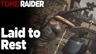 Tomb Raider  Laid to rest  Shantytown Challenge guide All Effigy locations [upl. by Aicilic]