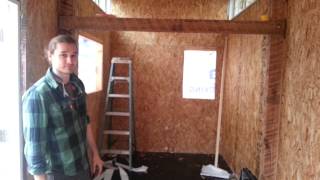 Tiny House Tour  Seth Numrichs Tiny House of SIPs [upl. by Elleret906]