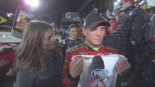 2010 Nascar Sprint Cup Daytona 500 Victory Lane Jamie McMurray [upl. by Keary]