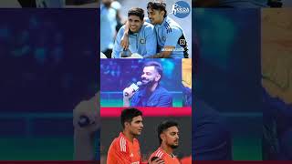 Virat Kohli talking about the bond between Gill and Ishan Kishan cricket viralvideo cricketlover [upl. by Ived60]