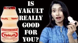 Yakult Probiotic Drink  Pros amp Cons  SahiJeeth [upl. by Koffler]