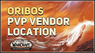 Shadowlands PvP Vendor Location Oribos WoW [upl. by Geirk]