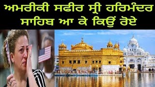 American Ambassador Crying and Shock to Visit Darbar Sahib  GLORY OF Darbar Sahib Pakistani React [upl. by Heywood483]