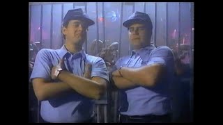 City of Crime Dan Aykroyd amp Tom Hanks Dragnet music video June 1987 [upl. by Anitsyrhk]