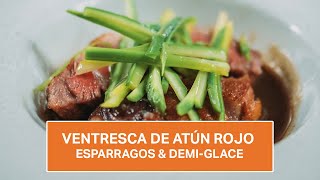 RECETA VENTRESCA DE ATÚN ROJO [upl. by Genet]