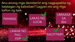 Pagpapamalas ng katatagan ng kalooban ESP 3 [upl. by Uri]