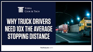 Truck Drivers Need 10X The Stopping Distance During Inclement Weather Conditions [upl. by Rim]