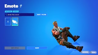 how to use peter griffin emote on ALL skins [upl. by Rollie]