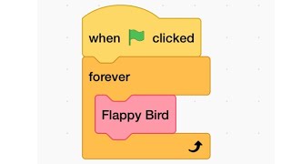 How to make flappy bird in scratch [upl. by Rimisac138]