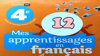 mes apprentissages en français page 12 4AEP [upl. by Artened614]