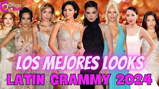 ESTOS FUERON LOS MEJORES LOOKS DE LOS LATIN GRAMMY 2024latingrammy [upl. by Atiuqrahs]