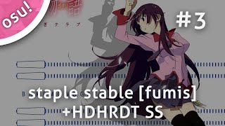 osu Saitou Chiwa  staple stable TV Size fumis HDHRDT  SS 3 [upl. by Yeung384]