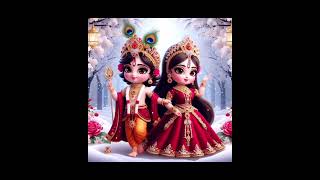 Adharam Madhuram Song  Radha Krishna Status Song [upl. by Haliled857]