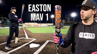 Hitting with the 2024 Easton Mav 1  BBCOR Baseball Bat Review [upl. by Juliet]