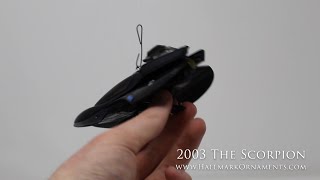 2003 Scorpion Star Trek Hallmark Ornament [upl. by Dillie]