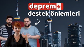 DEPREM VİZESİ│Kanada Destek Önlemleri Hakkında Her Şey [upl. by Annil]