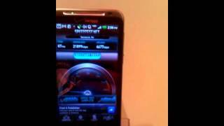 Verizon HTC 4G LTE speed test [upl. by Ludwig]