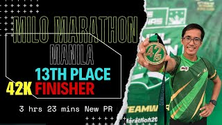 Milo Marathon Manila 2024 Sharing my finals qualifying journey [upl. by Bywaters]