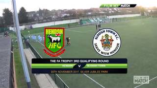 Hendon 1 v Slough Town 1  FAT3Q  Nov 25 2017 [upl. by Fi]