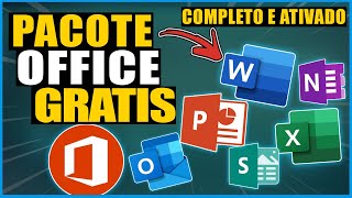 COMO BAIXAR e INSTALAR MICROSOFT OFFICE ATIVADO OFICIAL COMPLETO 2024  WORD EXCEL e ETC [upl. by Tol]