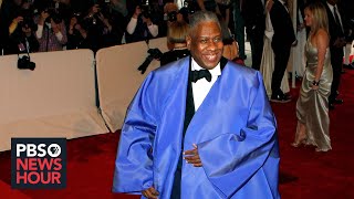 Remembering André Leon Talley and his unique contributions to fashion [upl. by Ribaudo]