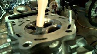 1985 Kawasaki VN750 Engine Rebuild  pt13 [upl. by Esilrac]