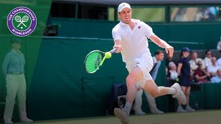 Andy Murray v Sam Querrey highlights  Wimbledon 2017 quarterfinal [upl. by Boehmer48]