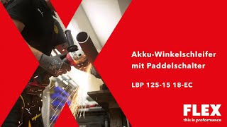 FLEX LBP 12515 18EC C – Leistungsstarkes kabelloses Schleifen bei Borussia Dortmund [upl. by Nauwtna591]