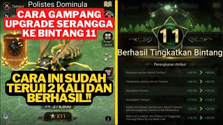 Cara Gampang Upgrade Bintang Serangga Ke Bintang 11 Polistes Dominula The Ants Underground Kingdom [upl. by Nonez]