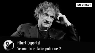 Second tour fable politique  Albert Dupontel EN DIRECT [upl. by Ezarra]