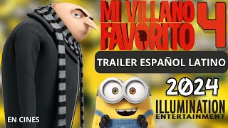 MI VILLANO FAVORITO 4  Tráiler Oficial Español Latino [upl. by Alyos]