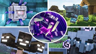 Minecraft  All Bosses Fight Gameplay [upl. by Evadnee]