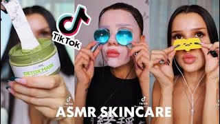 ASMR SKINCARE TIKTOK COMPILATION  Nadina Ioana [upl. by Notirb342]