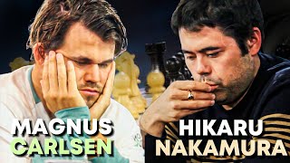 LA RIVALIDAD DEL SIGLO  Magnus Carlsen vs Hikaru Nakamura [upl. by Aiela]