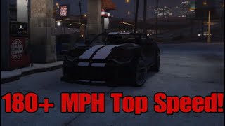 GTA 5 Declasse Vigero ZX Speed Glitch [upl. by Alegnaoj868]