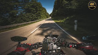 Triumph Street Triple 675R  Blackforest 4K [upl. by Eehtomit]