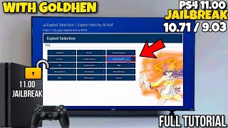 PS4 903107111001102 Jailbreak with GoldHEN How to Jailbreak PS4 1102 [upl. by Eidnak]